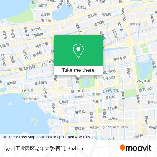 苏州工业园区老年大学-西门 map