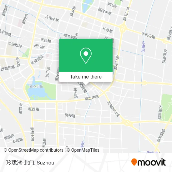 玲珑湾-北门 map