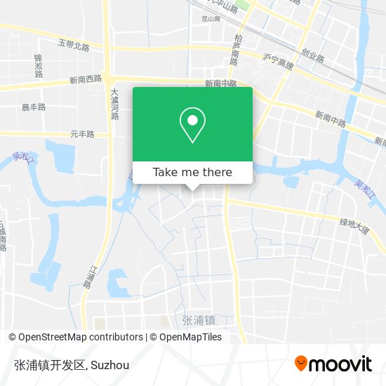 张浦镇开发区 map