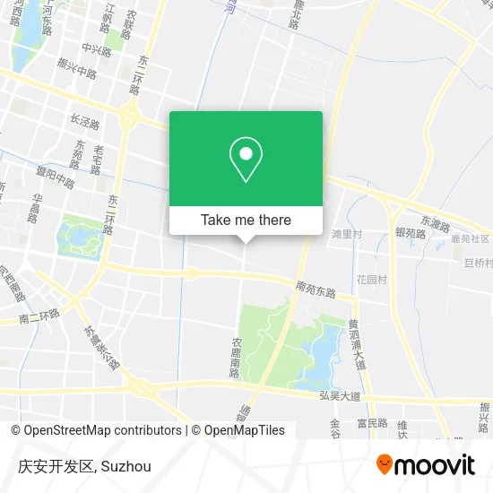 庆安开发区 map