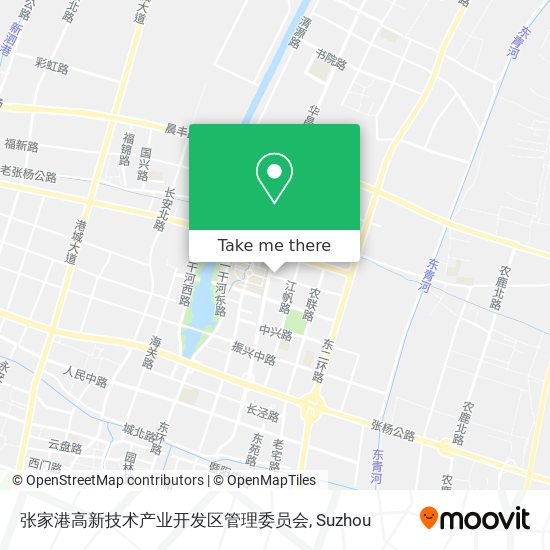 张家港高新技术产业开发区管理委员会 map