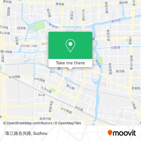 珠江路合兴路 map
