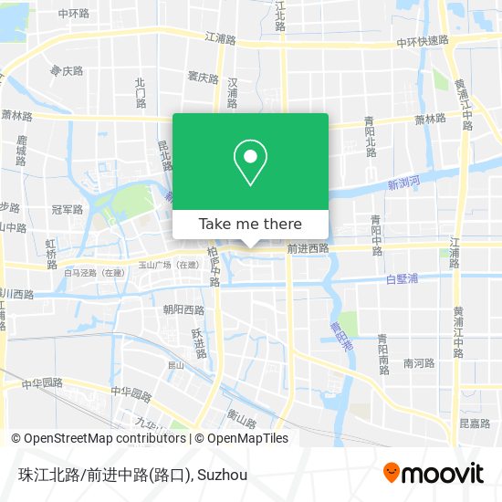 珠江北路/前进中路(路口) map