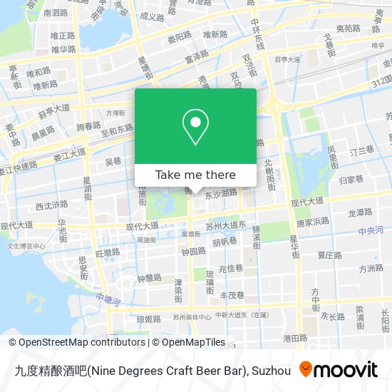 九度精酿酒吧(Nine Degrees Craft Beer Bar) map