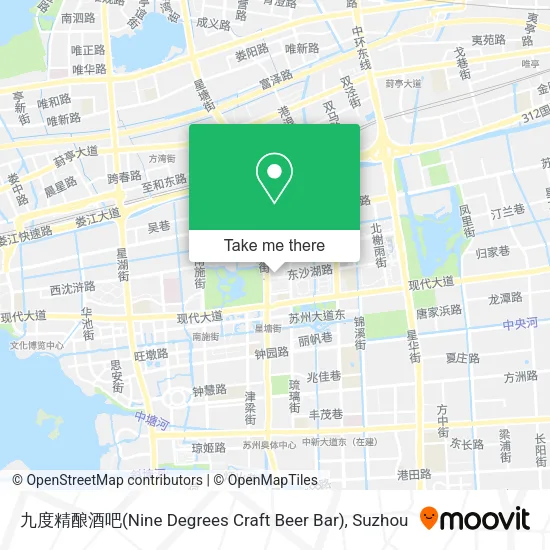 九度精酿酒吧(Nine Degrees Craft Beer Bar) map