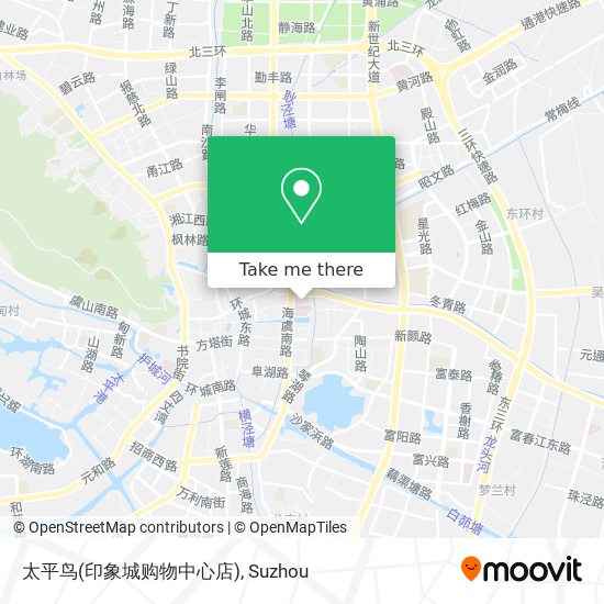 太平鸟(印象城购物中心店) map