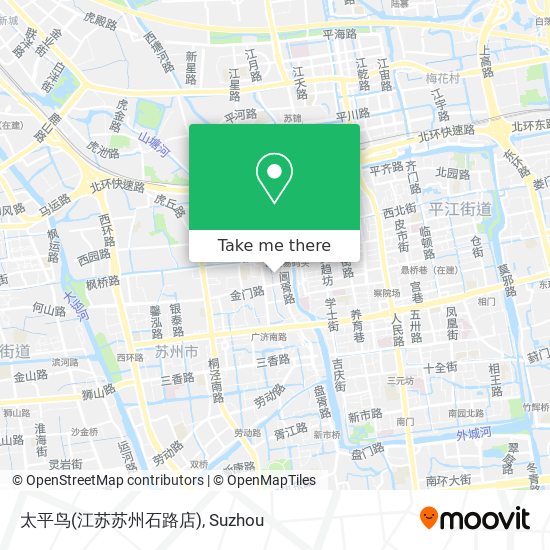 太平鸟(江苏苏州石路店) map