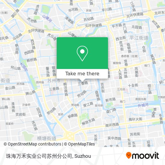 珠海万禾实业公司苏州分公司 map