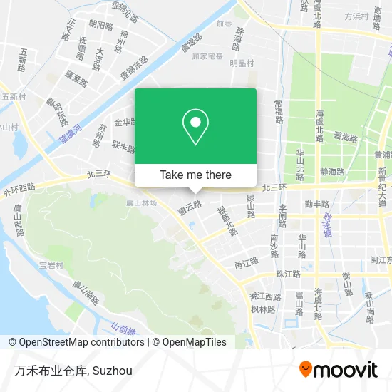 万禾布业仓库 map