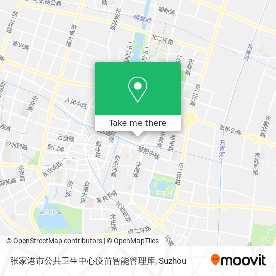 张家港市公共卫生中心疫苗智能管理库 map