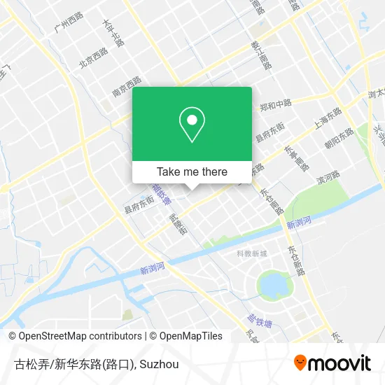 古松弄/新华东路(路口) map