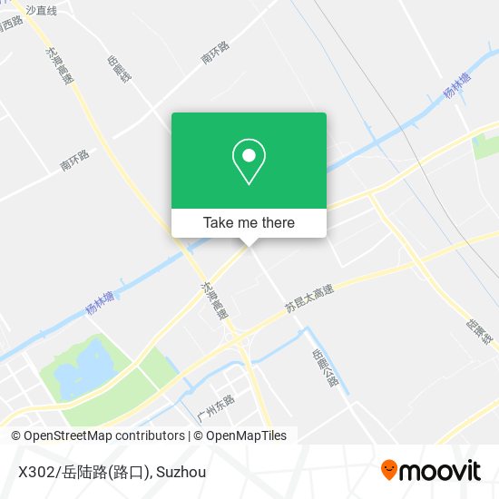 X302/岳陆路(路口) map