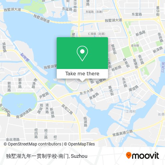 独墅湖九年一贯制学校-南门 map