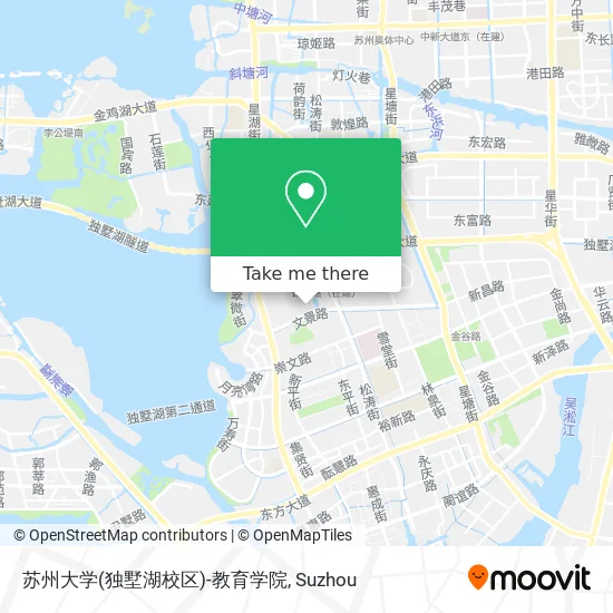 苏州大学(独墅湖校区)-教育学院 map