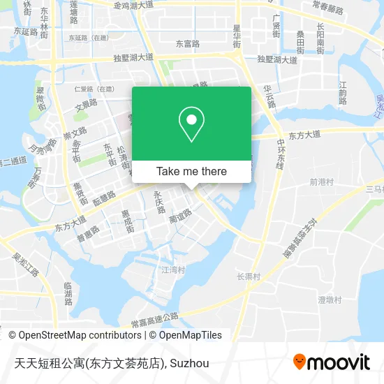 天天短租公寓(东方文荟苑店) map