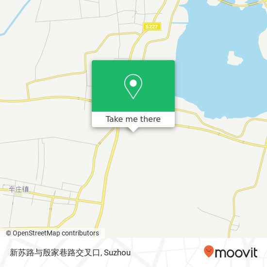 新苏路与殷家巷路交叉口 map