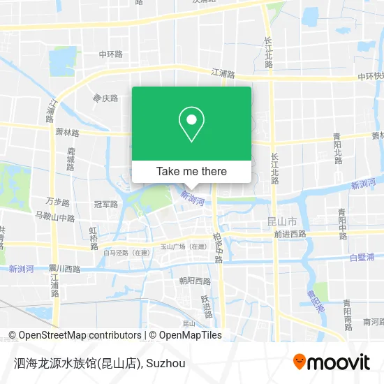 泗海龙源水族馆(昆山店) map
