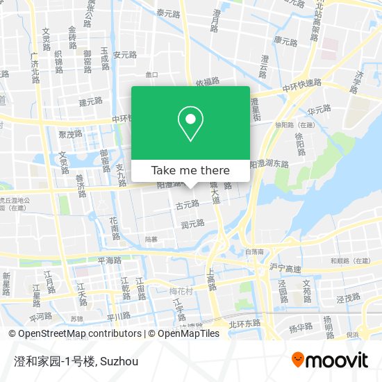 澄和家园-1号楼 map