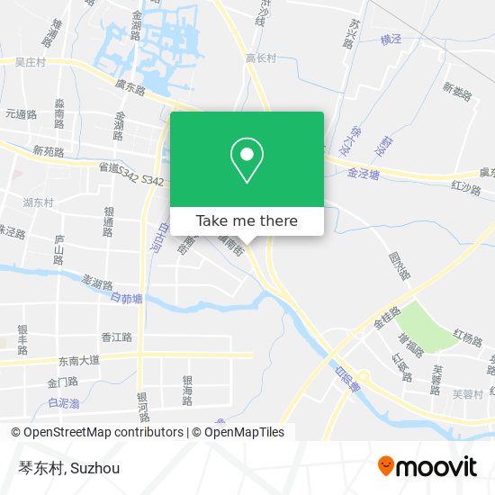 琴东村 map