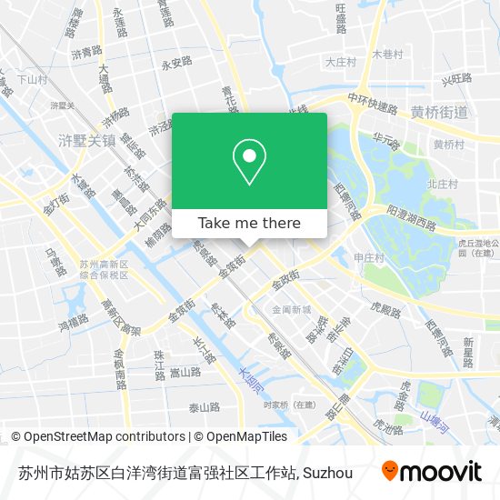 苏州市姑苏区白洋湾街道富强社区工作站 map