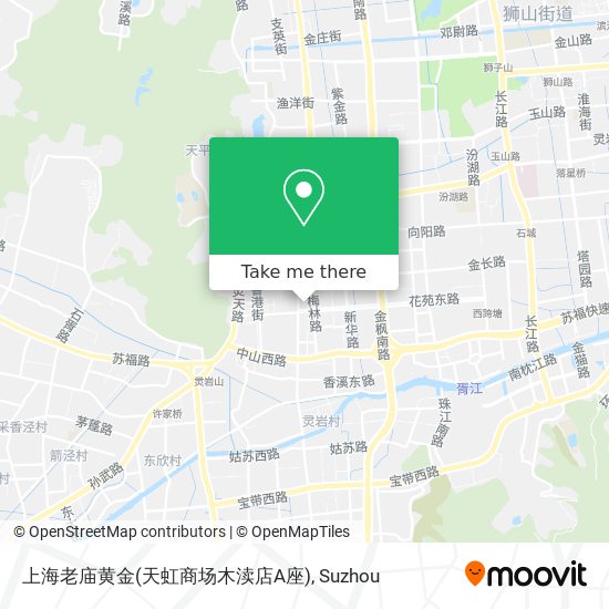 上海老庙黄金(天虹商场木渎店A座) map