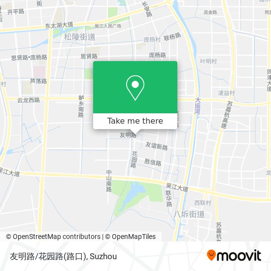 友明路/花园路(路口) map