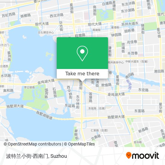 波特兰小街-西南门 map