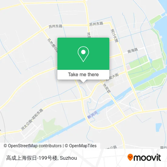 高成上海假日-199号楼 map