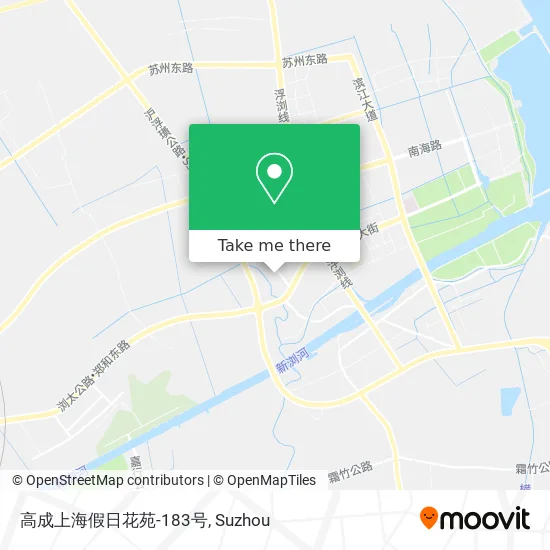 高成上海假日花苑-183号 map