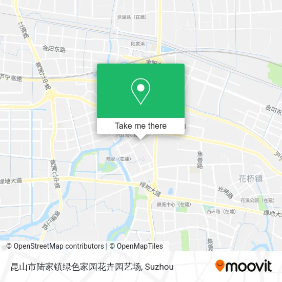 昆山市陆家镇绿色家园花卉园艺场 map