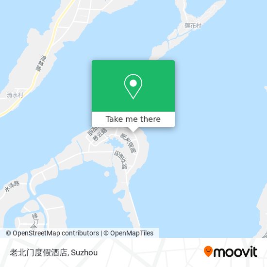 老北门度假酒店 map