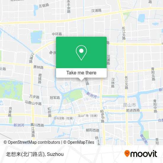 老想来(北门路店) map