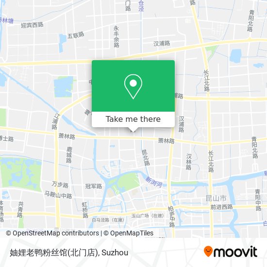 妯娌老鸭粉丝馆(北门店) map