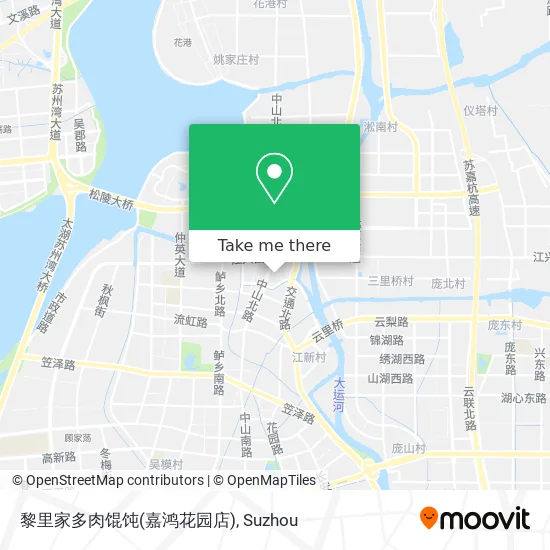 黎里家多肉馄饨(嘉鸿花园店) map