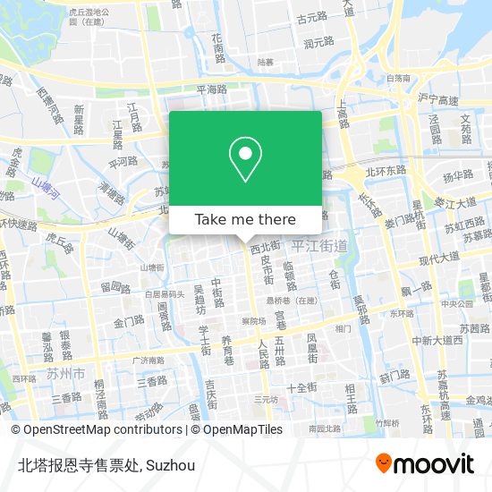 北塔报恩寺售票处 map