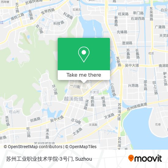 苏州工业职业技术学院-3号门 map