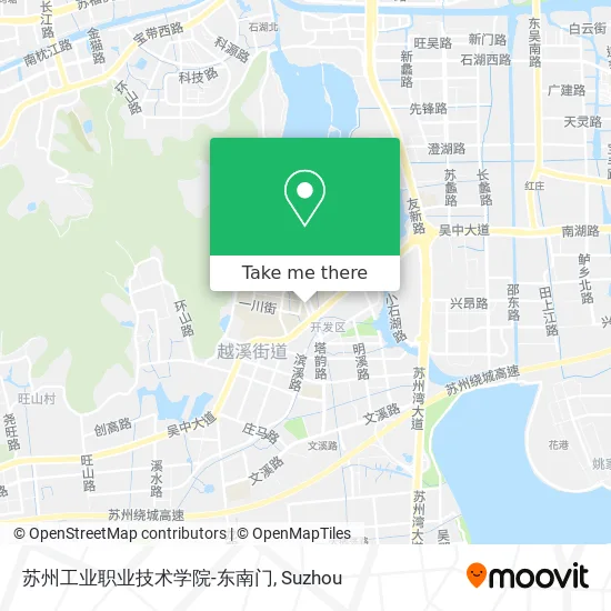 苏州工业职业技术学院-东南门 map