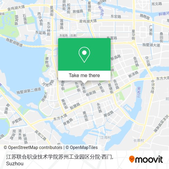 江苏联合职业技术学院苏州工业园区分院-西门 map