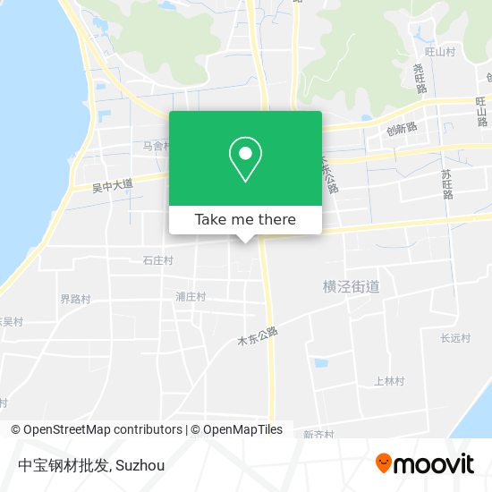 中宝钢材批发 map