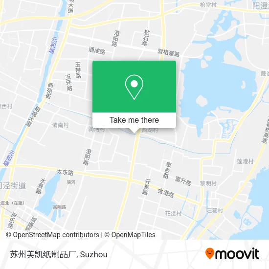 苏州美凯纸制品厂 map