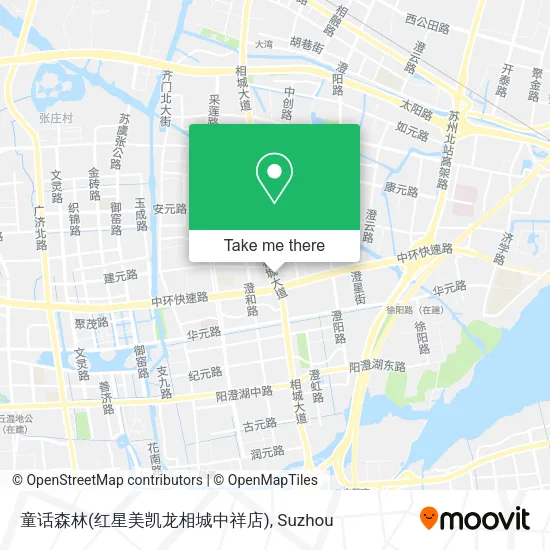 童话森林(红星美凯龙相城中祥店) map