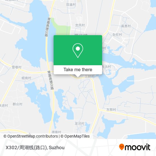 X302/周湖线(路口) map