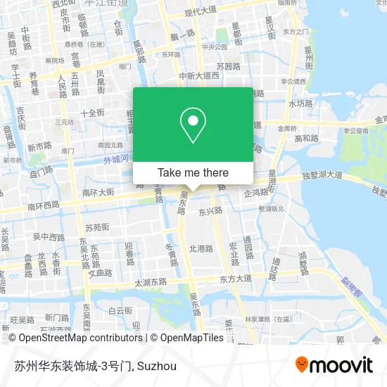 苏州华东装饰城-3号门 map