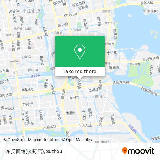 东吴面馆(娄葑店) map