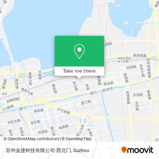 苏州金捷科技有限公司-西北门 map