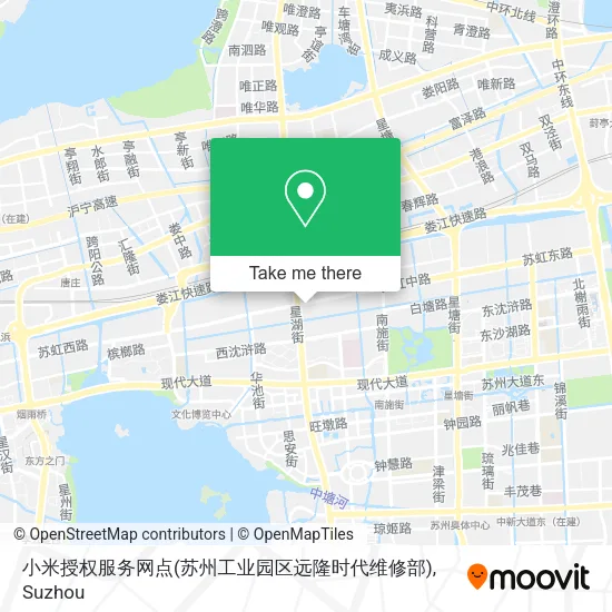 小米授权服务网点(苏州工业园区远隆时代维修部) map