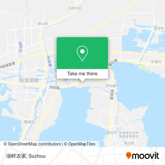 湖畔农家 map