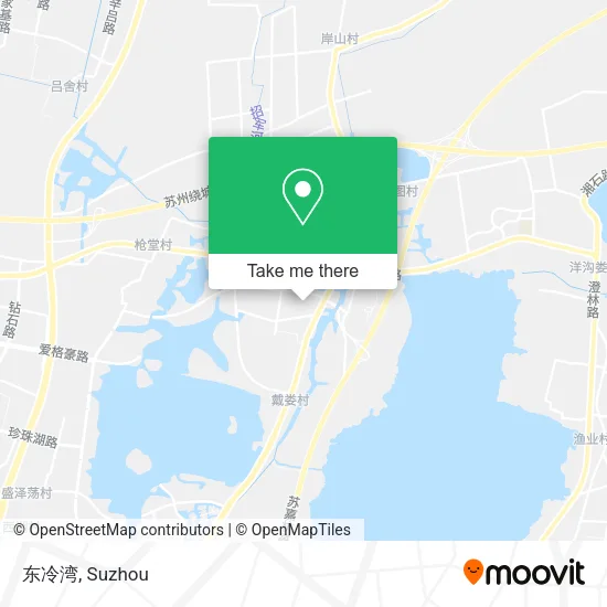 东冷湾 map