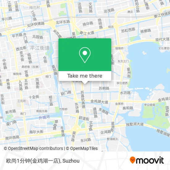 欧尚1分钟(金鸡湖一店) map