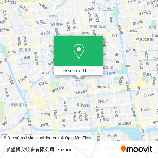 景盛博实投资有限公司 map